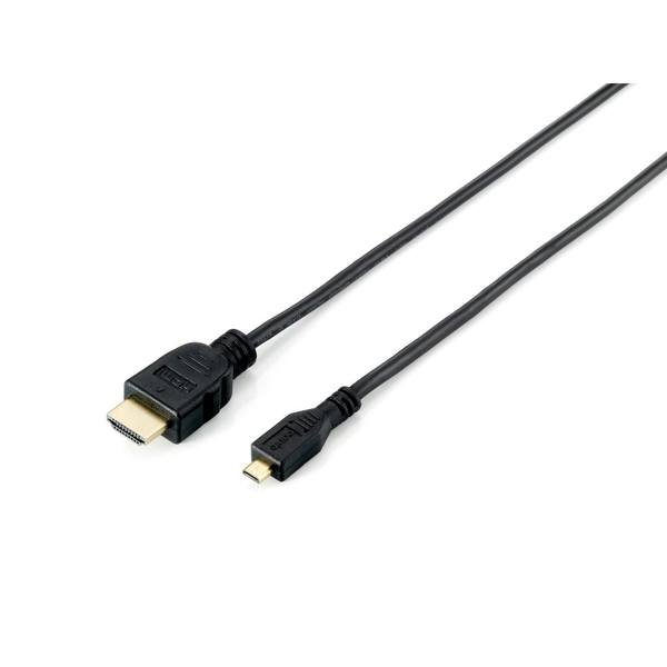 Equip 119309 cabo HDMI 1 m HDMI Type A (Standard) HDMI Type D (Micro) Preto