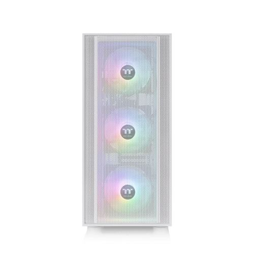 Кутия Thermaltake H570 TG ARGB Snow, Mid Tower White