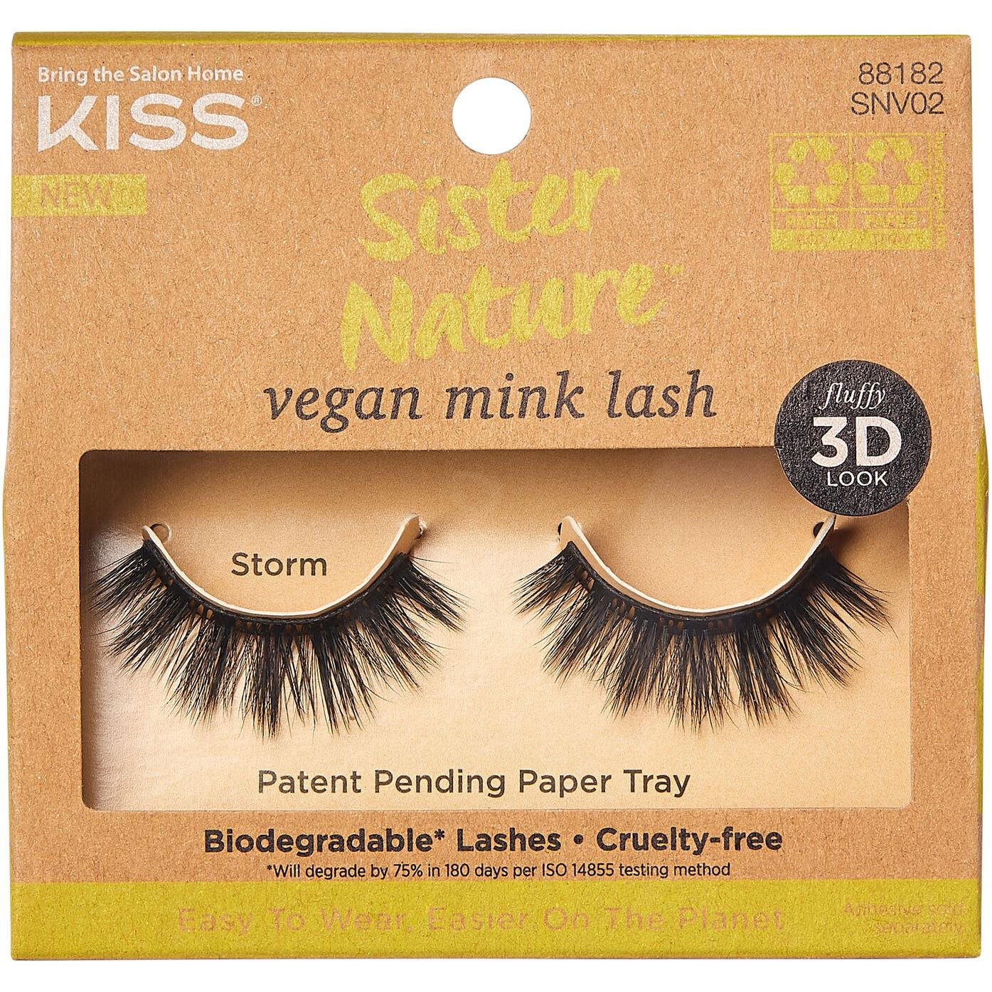 KISS Sister Nature Vegan Mink - Storm (731509881820)