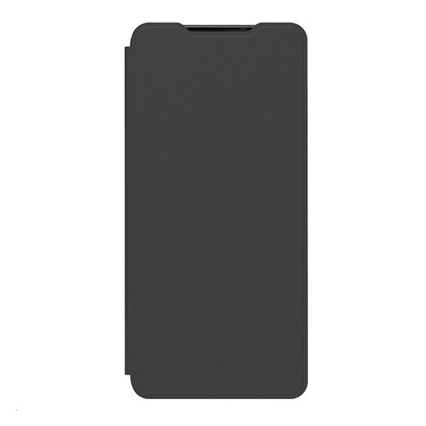Designed for SAMSUNG tok álló (aktív FLIP, oldalra nyíló, bankkártya tartó) FEKETE [Samsung Galaxy A42 5G (SM-A425F)] (5996591037974)