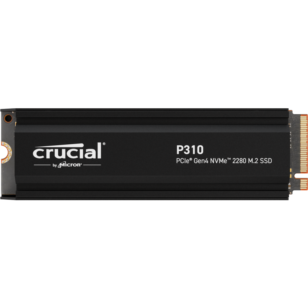 Crucial P310 4TB M.2 NVMe SSD Hűtőbordával (CT4000P310SSD5)