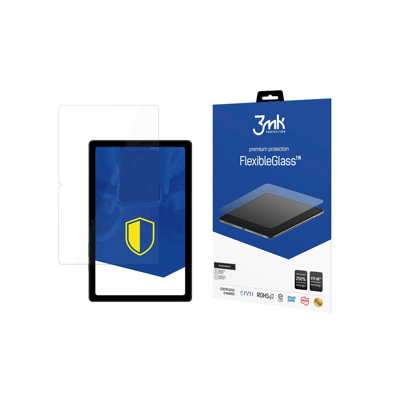 3Mk Hybrid Samsung Galaxy Tab S6 Lite (2020) 10.4" kijelzővédő üveg (3MK-P610-FG)