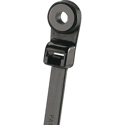 Kábelkötöző 201 mm Fekete Rögzítő füllel, UV stabilizált Panduit PLC2S-S6-C0 PLC2S-S6-C0 1 db (PLC2S-S6-C0)