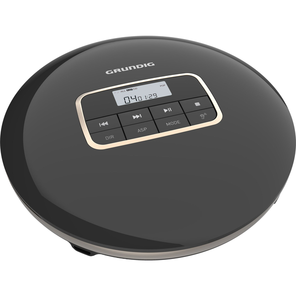 Grundig GCP1010 CD-afspiller Personlig CD-afspiller Sort
