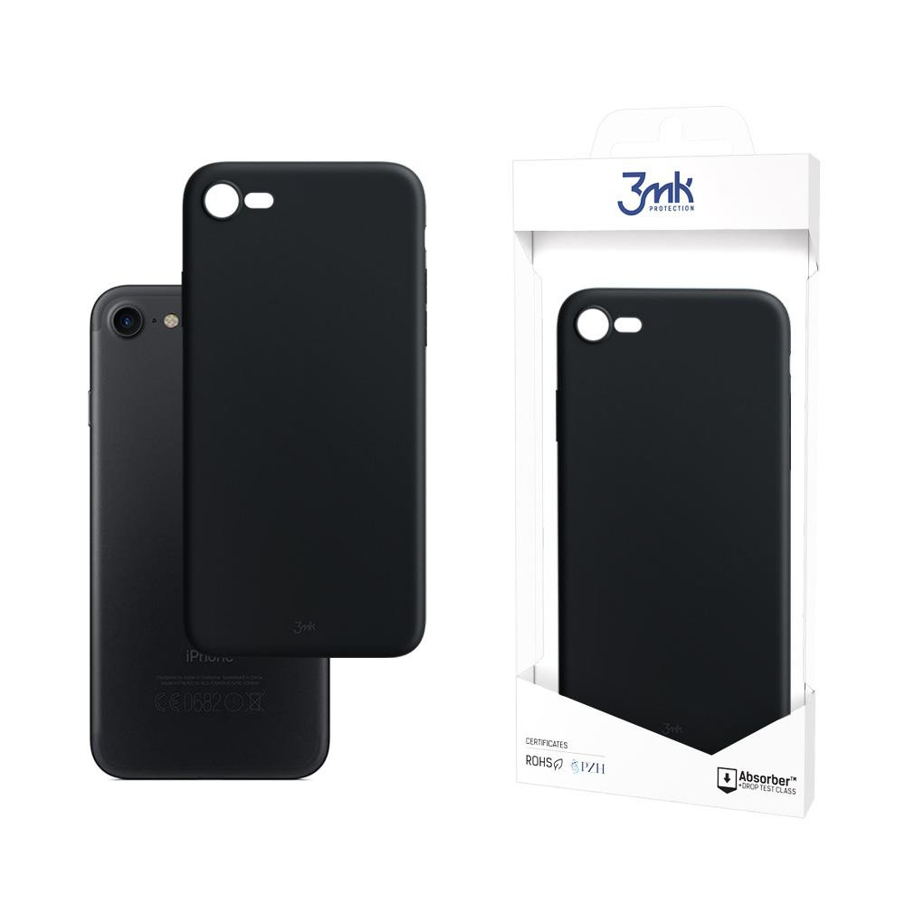 3mk Matt Case Apple iPhone 7/8/SE(2020)/SE(2022) Szilikon Tok - Fekete (5903108291163)