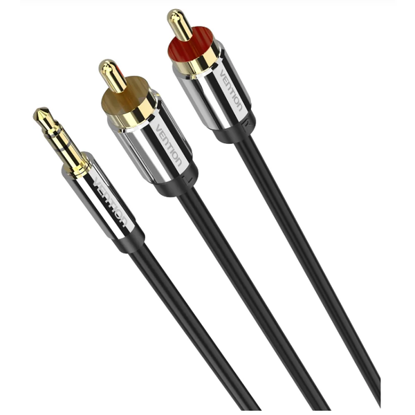 Vention BCFBL 3.5mm Jack apa - 2x RCA apa Kábel (10m)