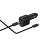 Samsung szupergyors kettős autós töltő (45W+15W) (EP-L5300XBEGEU)