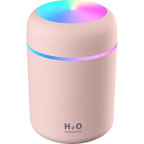 H2O AG354H ultrahang párásító LED megvilágítással rózsaszín