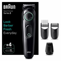 Braun BeardTrimmer 3 BT3421 Батерия 40 2 см Черен