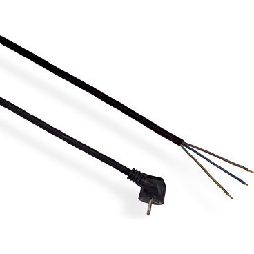 Elgotech Przewód przyłączeniowy H05RR-F z wtyczką uni-schucko 3 x 1,5mm 1,5m (PZ1,5-01,5-G)