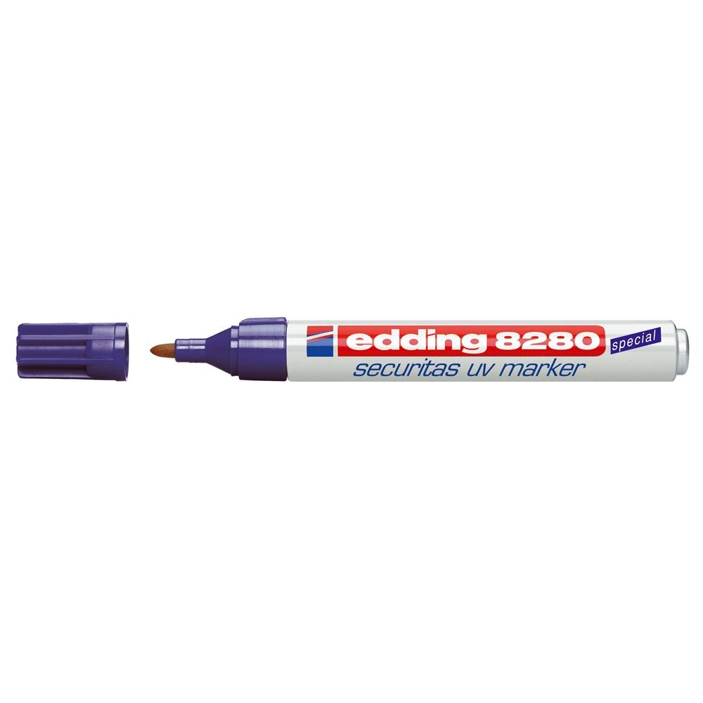 Edding 8280 biztonsági marker UV 1,5-3mm, kerek ultraviola (7580064001) (7580064001)