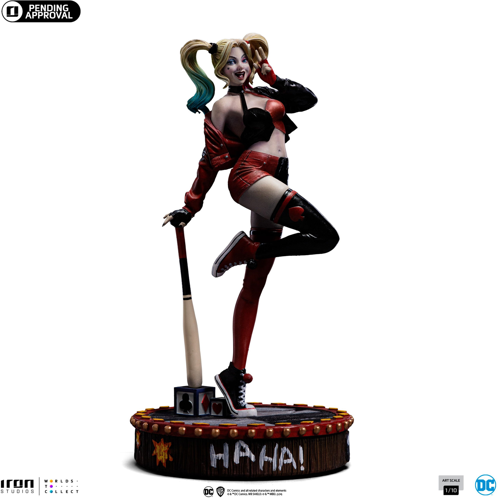DC Comics - Gotham City Cirens - Harley Quinn - Art Scale 1/10 (DCCDCG106024-10)