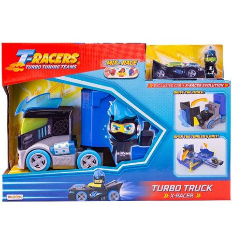 Flair Toys T-Racers: Turbó teherautó szuperjárgánnyal (PTRSP114IN40) (PTRSP114IN40)