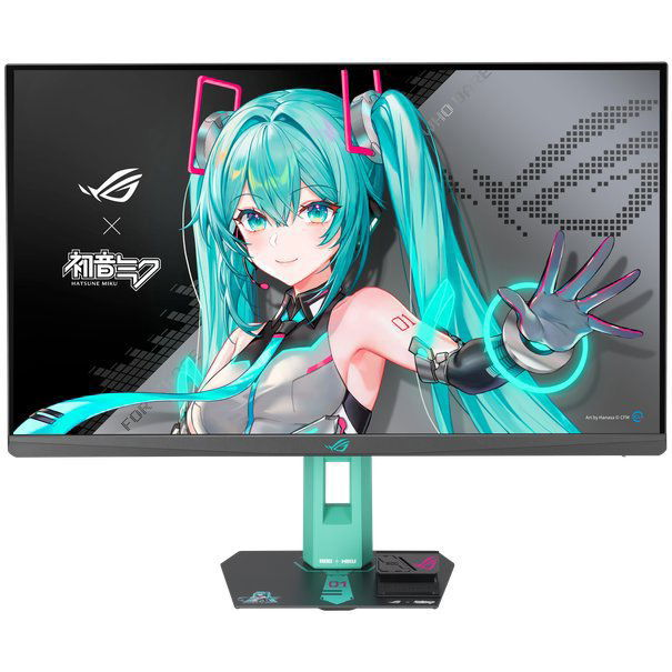 ASUS ROG Strix XG27ACMEG-G Hatsune Miku 27" 260Hz QHD Gaming Monitor