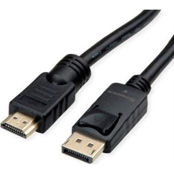 Kabel Roline ROLINE Kabel DisplayPort DP - UHDTV, M/M, czarny, 10 m