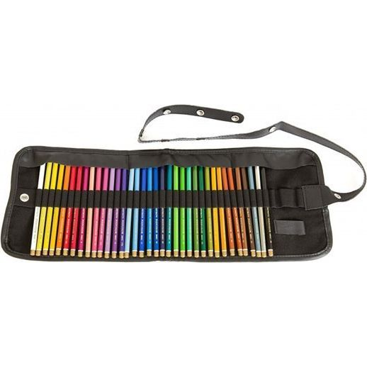 Koh-i-noor 3825/36 Souprava uměleckých pastelek v rolovacím penálu 36 ks (AF523KH)