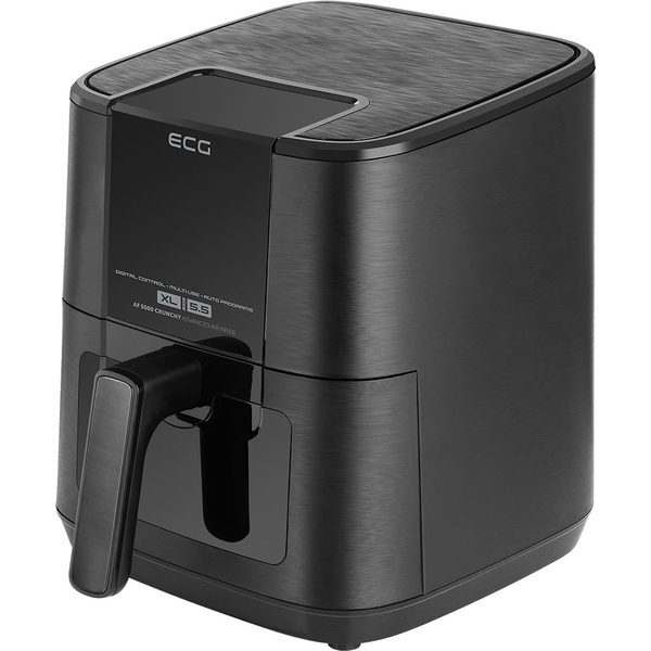 ECG AF-5500 Crunchy 5,5 л фурна с горещ въздух, черна