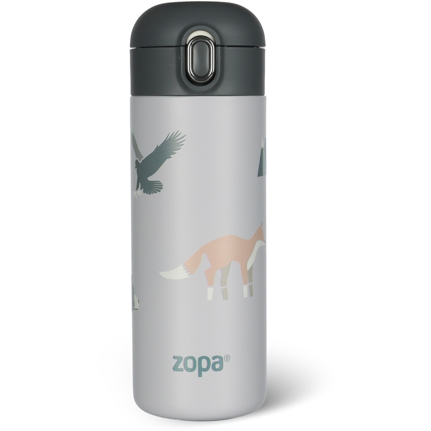 Zopa Mountains Szívószálas italtermosz, 400 ml (8595114450497)