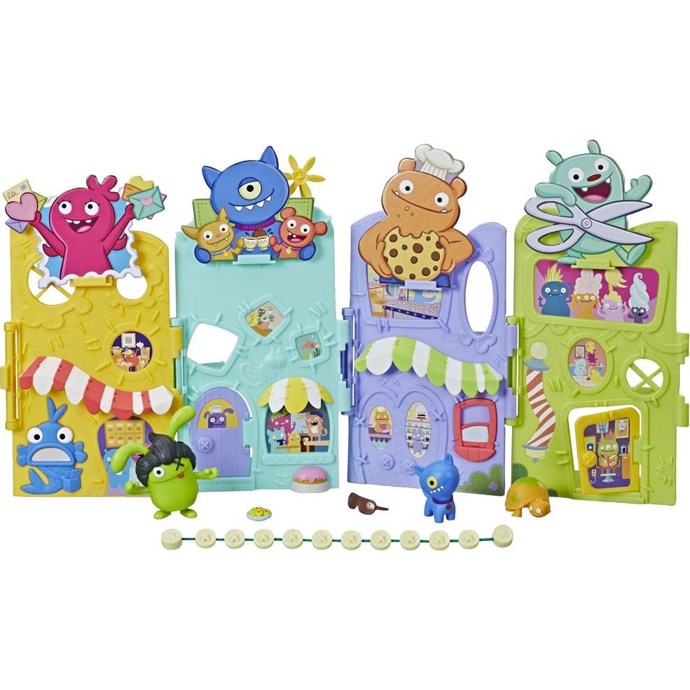 Hasbro Uglyville Unfolded Main Street Playset and Portable Tote (94319)