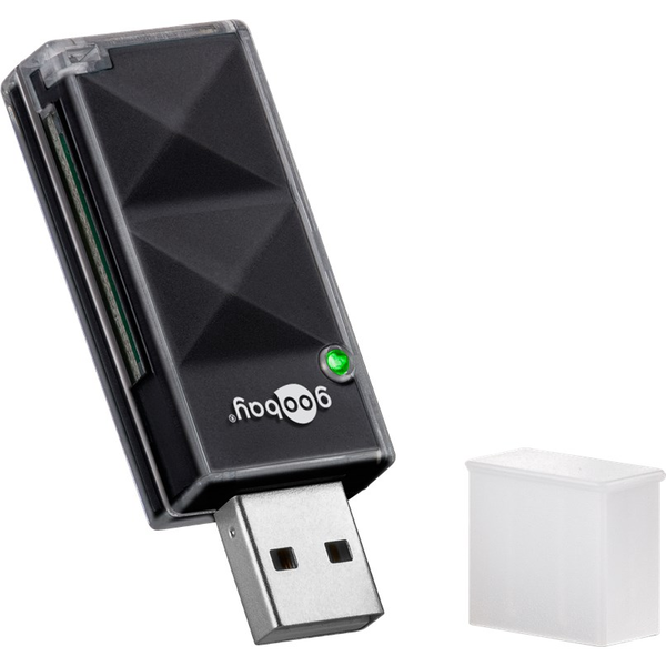 Goobay 95682 USB 2.0 Külső kártyaolvasó