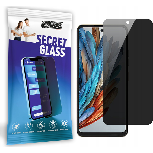  GrizzGlass Szkło prywatyzujące GrizzGlass SecretGlass do Nubia Music