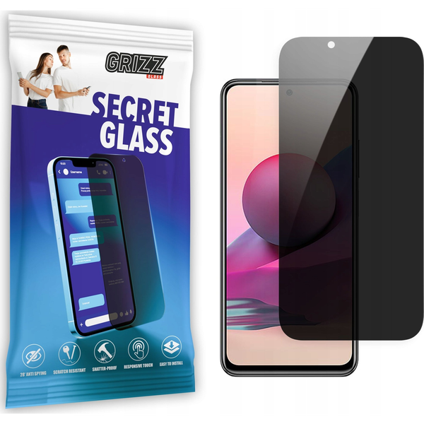  GrizzGlass Szkło prywatyzujące GrizzGlass SecretGlass Xiaomi Redmi Note 10s