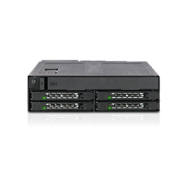 Backplane IcyDock 4x6,3cm SATAI-III in 1x5,25" HDD/SSD sw retail