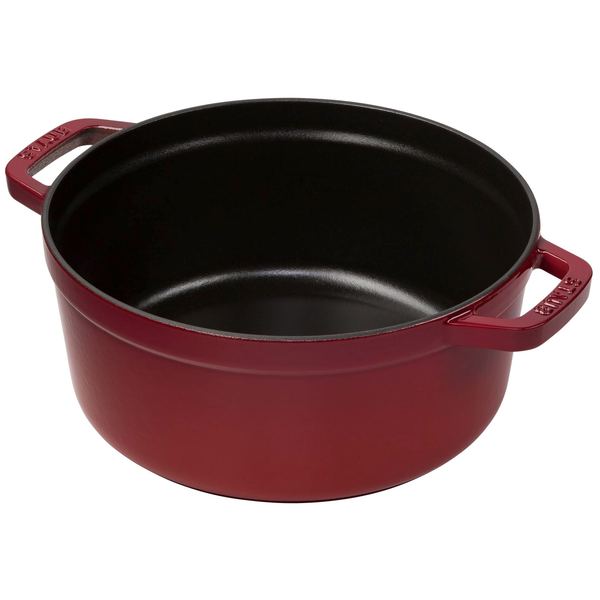 Staub La Cocotte 24cm Sütőedény kerek - Piros