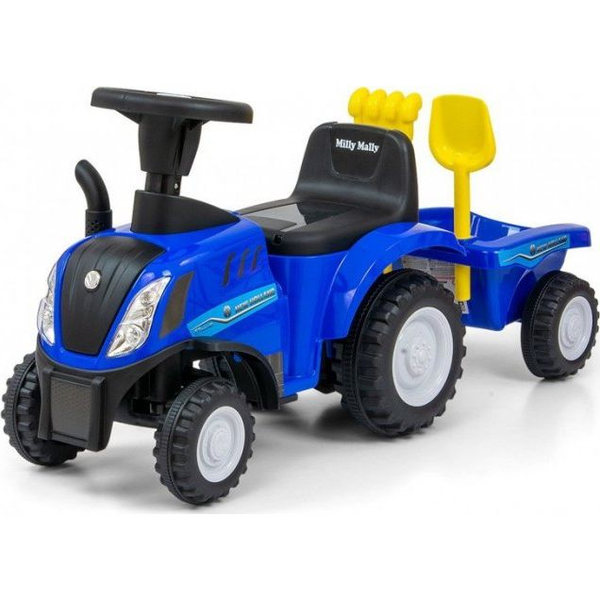 Correpasillos Tractor Milly Mally New Holland T7 Azul