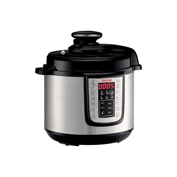 Oala sub presiune electrica Tefal CY505E30 One Pot, 1200 W, 5.8 L, 25 de programe, pastrare la cald, Negru