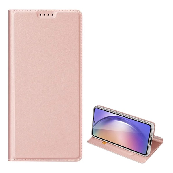 Dux Ducis Skin Pro Samsung Galaxy A55 5G Flip Tok - Rozéarany (GP-154781)