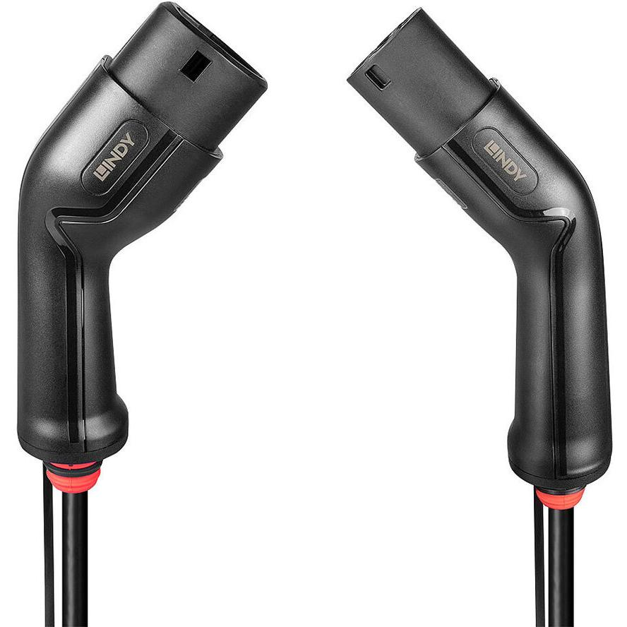 LINDY Autoladekabel Typ 2 an Typ 2 11kW 16A, 5m (30110)