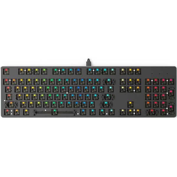 GLORIOUS GMMK 3 PRO 100% Barebones Wired Black - US
