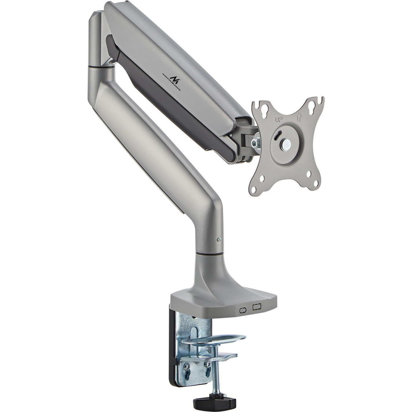 Maclean monitor mount, computer screen holder, double arm, with gas spring, 17"-45", 16 kg, MC-969 (MC-969)
