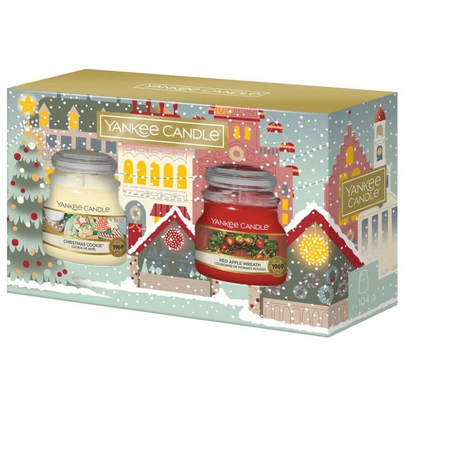 YANKEE CANDLE karácsonyi ajándék szett 2×104 g (5038581167398)