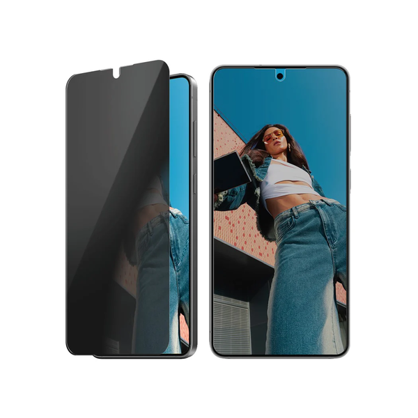 PanzerGlass ® Privacy Screen Protector Samsung S25 Edge | Ultra-Wide Fit Protecție ecran transparentă 1 buc.