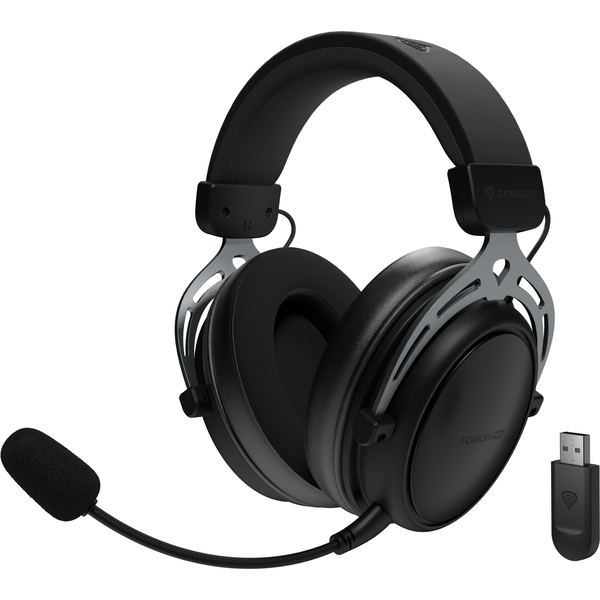 GENESIS Toron 706 Headset Bedraad en draadloos Hoofdband Gamen USB Type-C Bluetooth Zwart