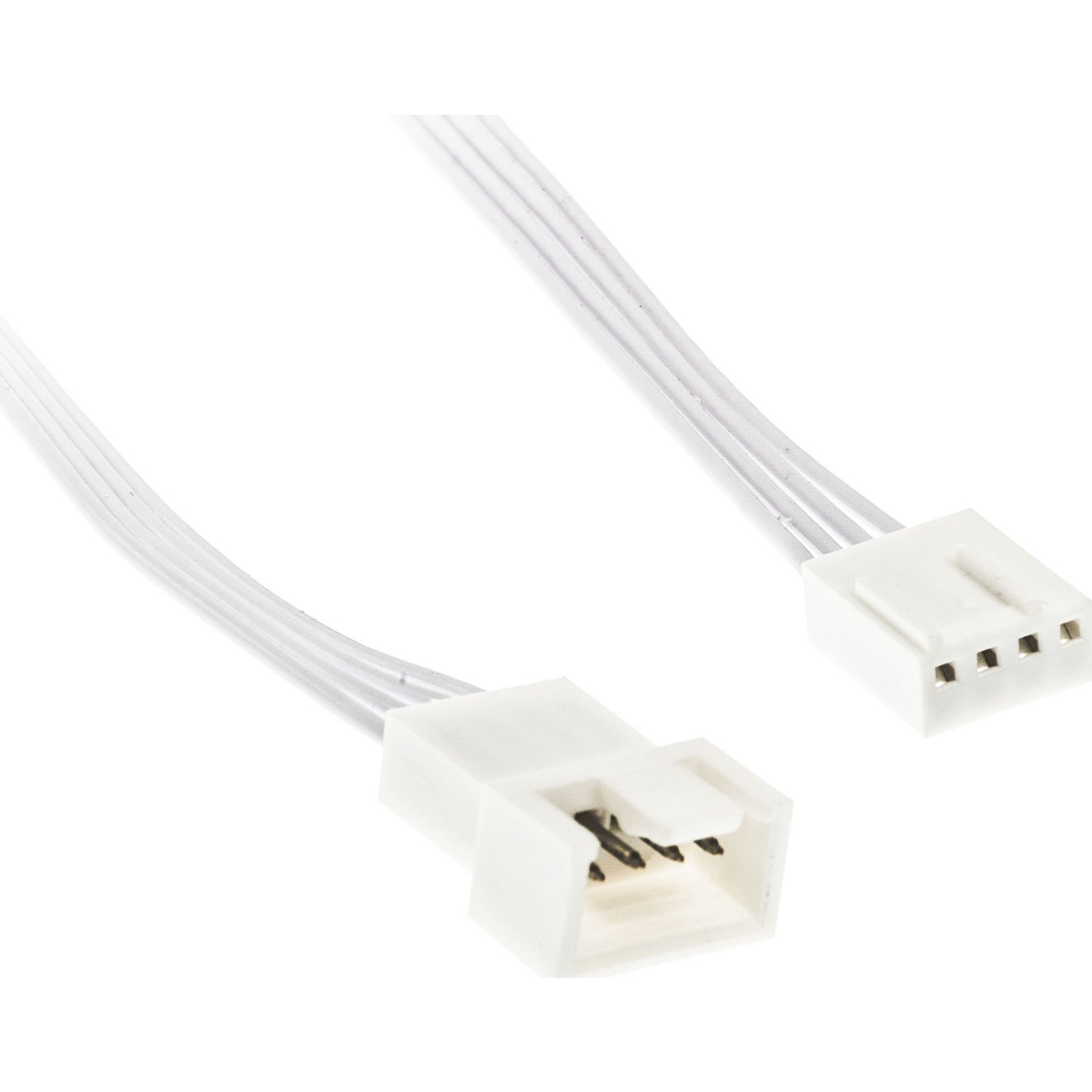 Kábel 4Pin Pwm Hosszabbító, 30Cm, Fehér (PGW-AC-KOL-162)