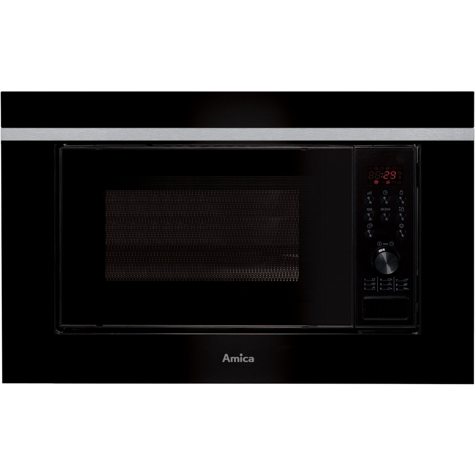 Amica AMGB20E2GB Mikrohullámú sütő - Fekete (1191780)