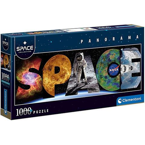 Clementoni Space Collection Obrysové puzzle 1000 kusů Umění