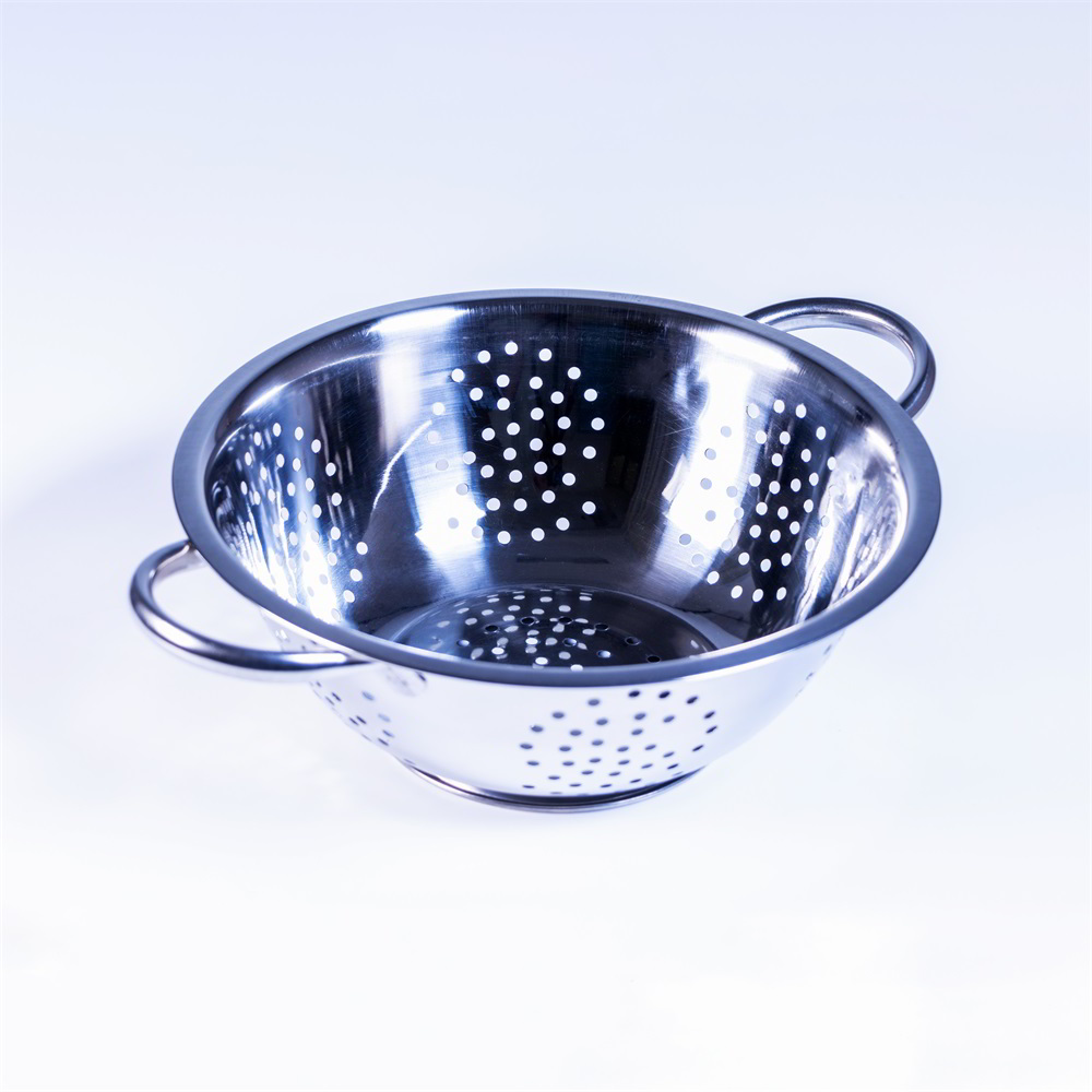 TOO KT-457 Rozsdamentes acél Szűrőtál 24 cm - Inox (KT-457)