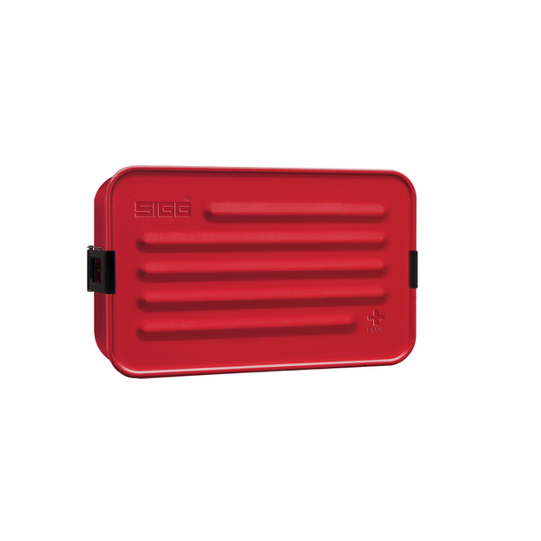 SIGG Metal Box Plus L Étel tároló doboz - Piros