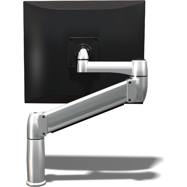 BakkerElkhuizen Space-arm Single 61 cm (24") Bureau Zilver
