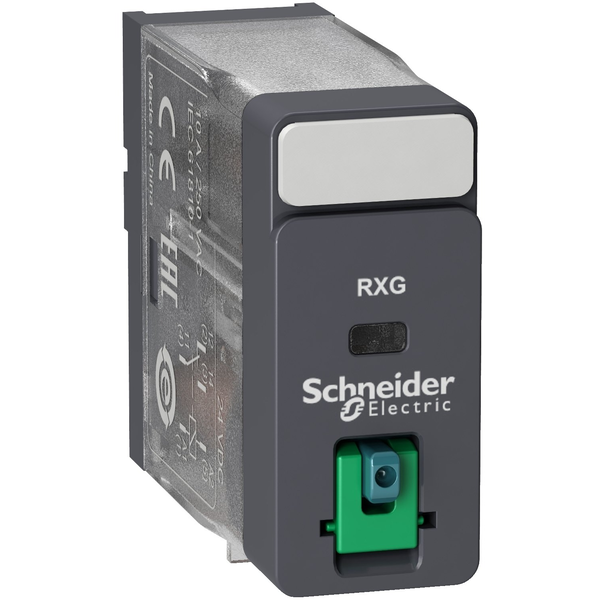 Schneider Electric RXG11BD strømrelæ Transparent