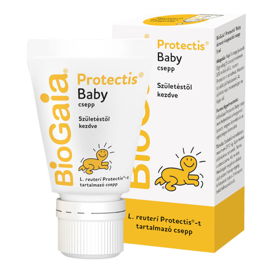 BioGaia Protectis Baby, étrend-kiegészítő csepp, 0 éves kortól (HMLY-PHR-17188)