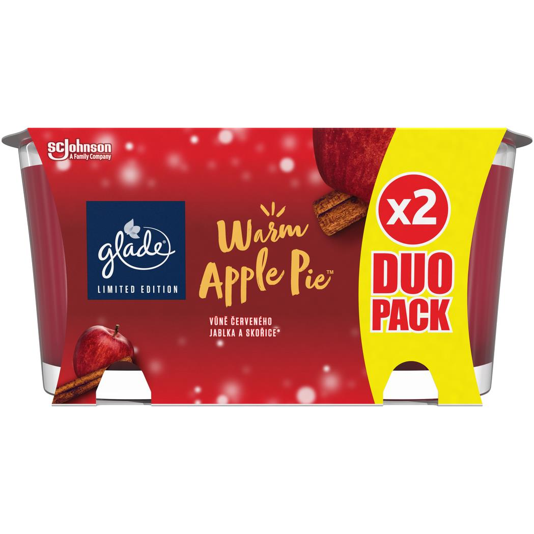 Glade Warm Apple Pie dupla csomagolás, 2× 112 g (5000204363234)