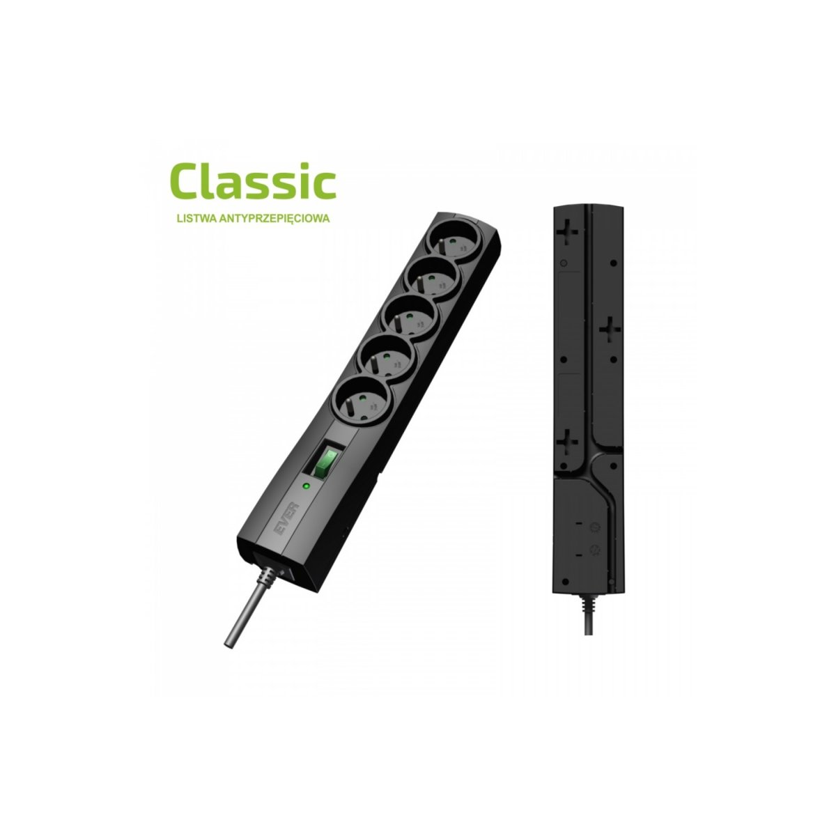 Ever Classic T/LZ09-CLA015/0000 5-ös túlfeszültség védő - elosztó 1.5m (T/LZ09-CLA015/0000 )