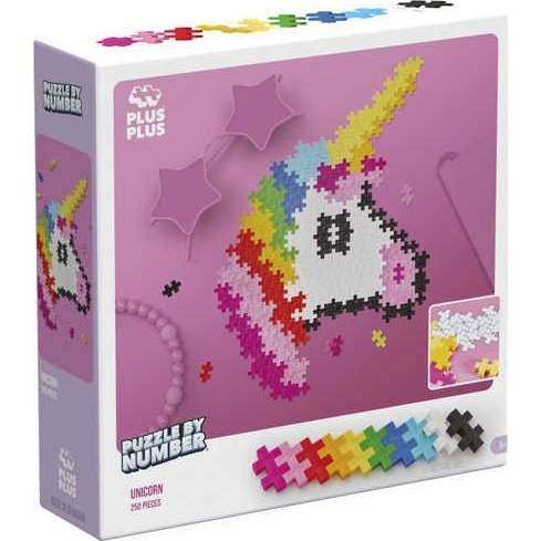 Plus-Plus Fold by numbers - Unicorn (014-3929)