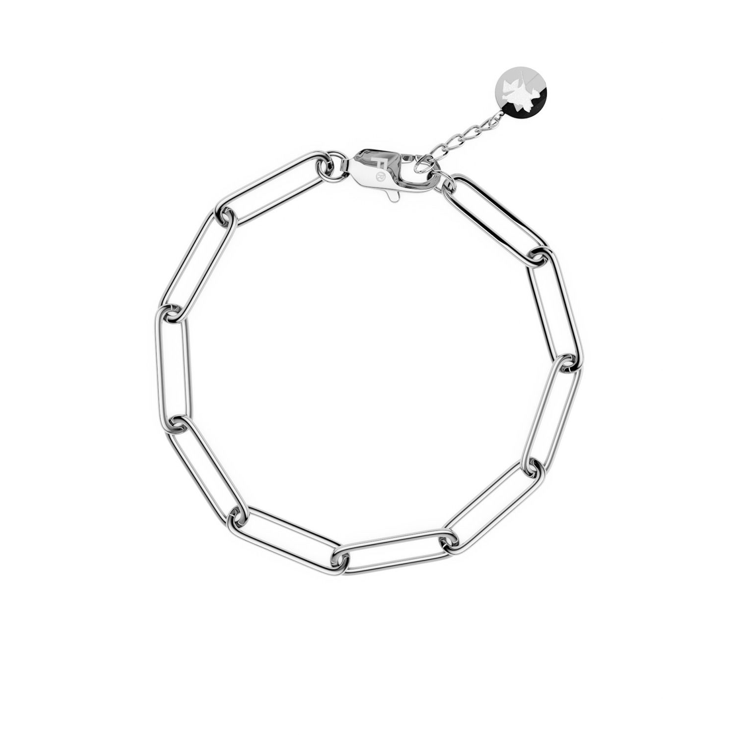 FURIOSA Paperclip Fire karkötő ezüst (8594182430677)