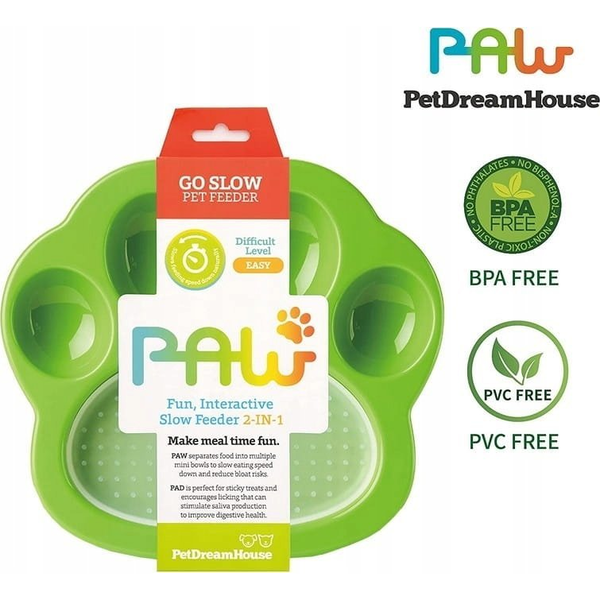 Pet Dream House PET DREAM HOUSE PAW 2in1 MINI GREEN EASY